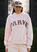 pink sweatshirts long Sleeve autumn winter letter embroidery Sweatshirt women casual sweater female new