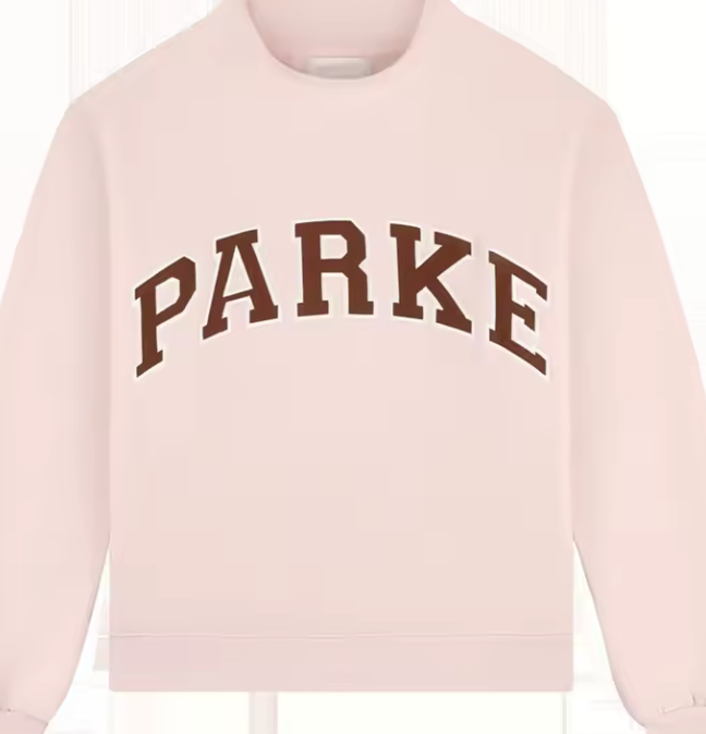 pink sweatshirts long Sleeve autumn winter letter embroidery Sweatshirt women casual sweater female new